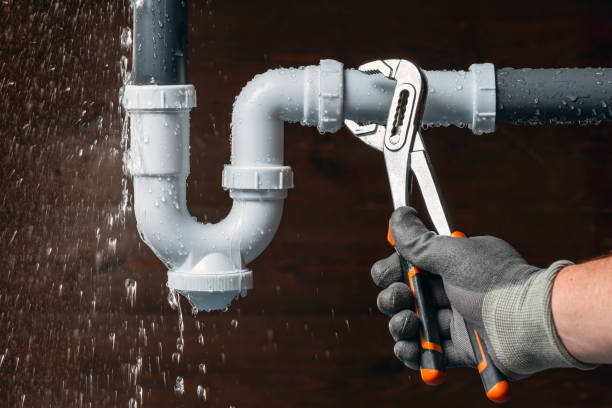 Professional Drain Cleaning technician working in Sunman, IN